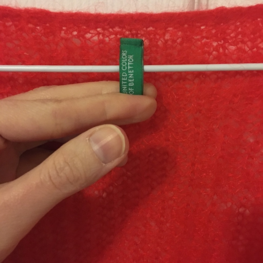 Red Cardigan - Picture 2 of 3